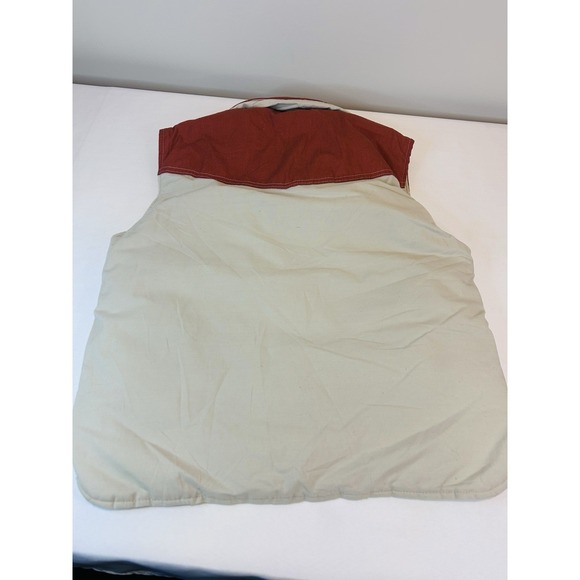 Frostline Kit Vest w/Buttons Tan Rust Western Women's M/L - Picture 11 of 12